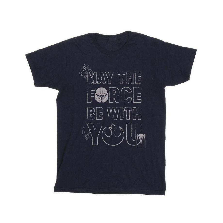 Tshirt THE MANDALORIAN MAY THE FORCE