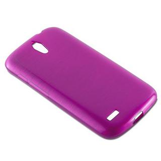 Cadorabo  Housse compatible avec Huawei ASCEND G610 - Coque de protection en silicone TPU flexible au design brossé 