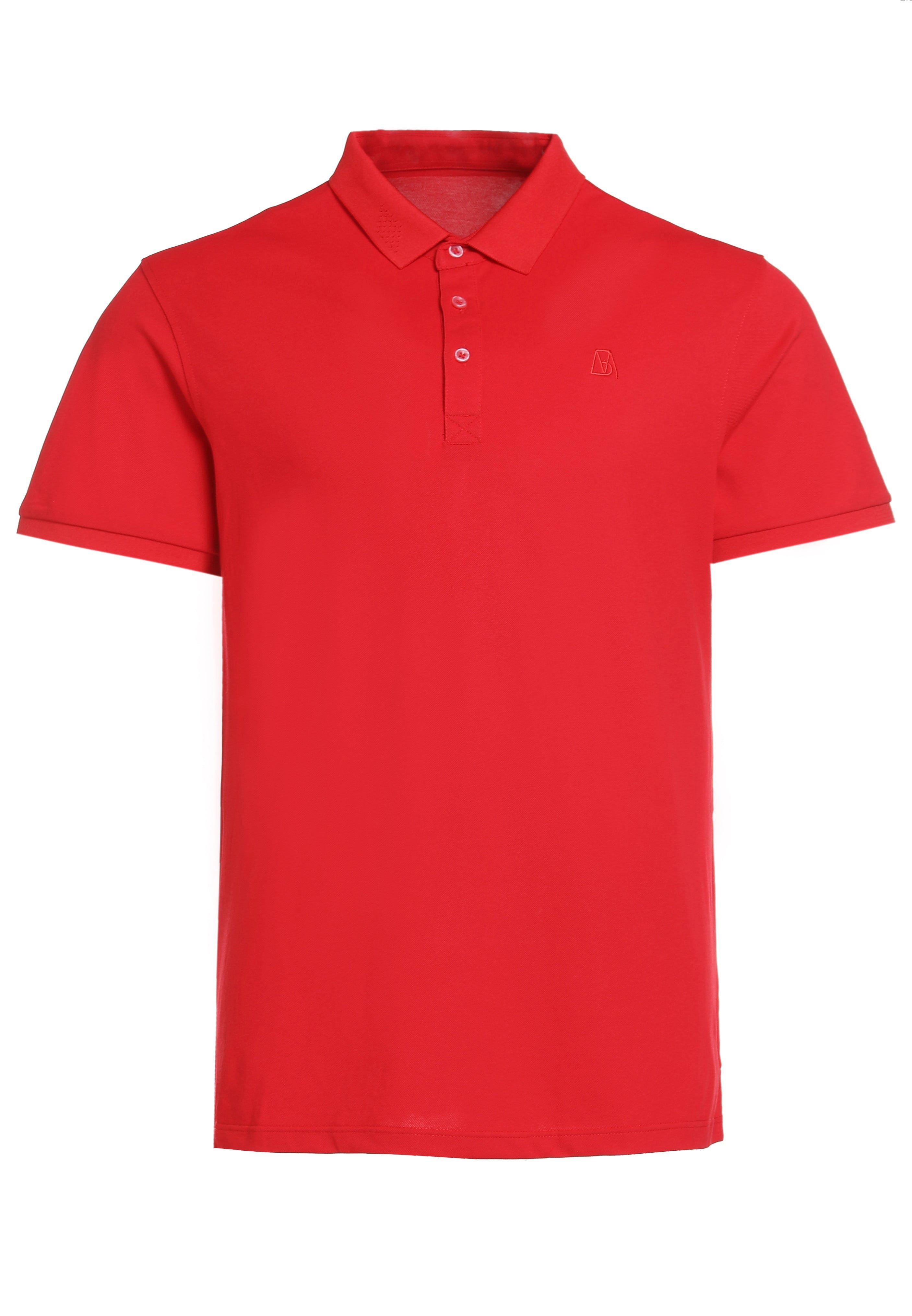 Bellemere New York  Polo en coton uni Bellemere 