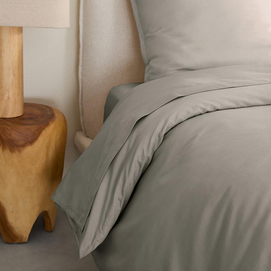 AM.PM Housse de couette Saria en satin de coton lavé  