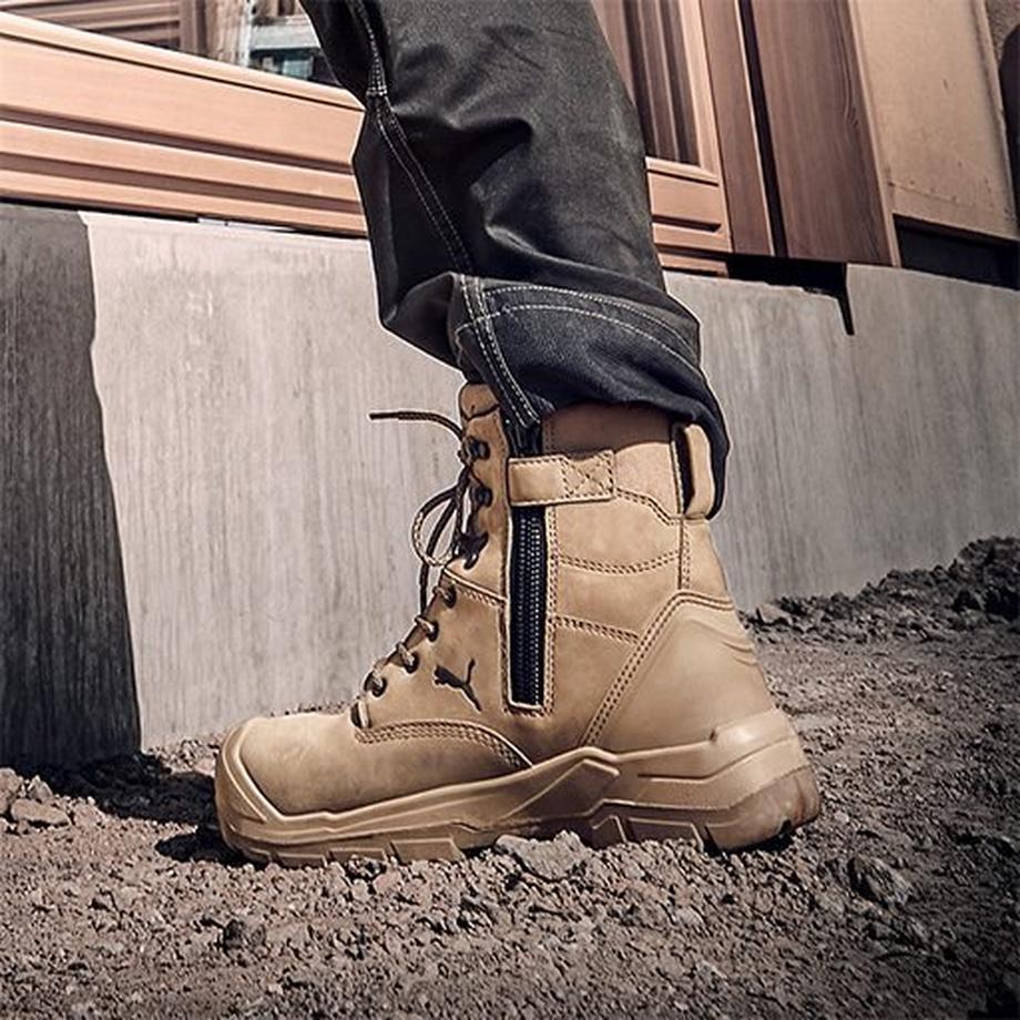 PUMA Conquest Stone High S3 CI HI HRO SRC Scarpa di sicurezza  