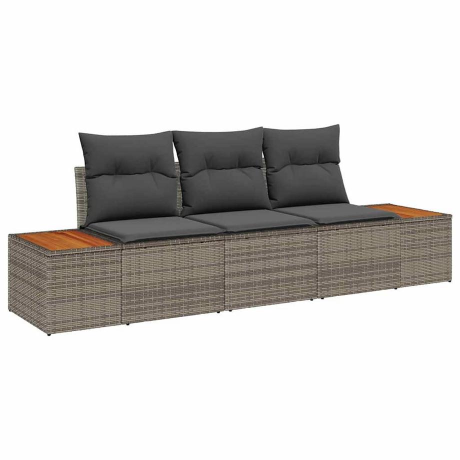 Canapé modulaire poly rattan