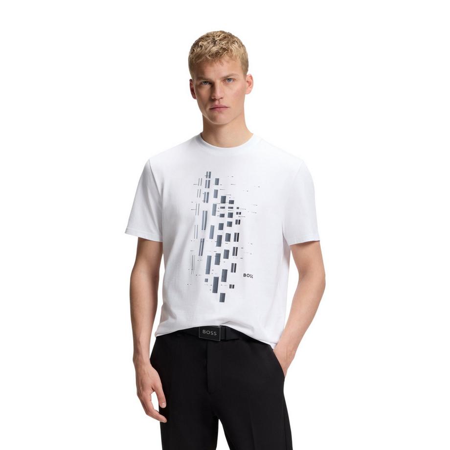 BOSS T-Shirt Elasticizzato Taglio Regolare  