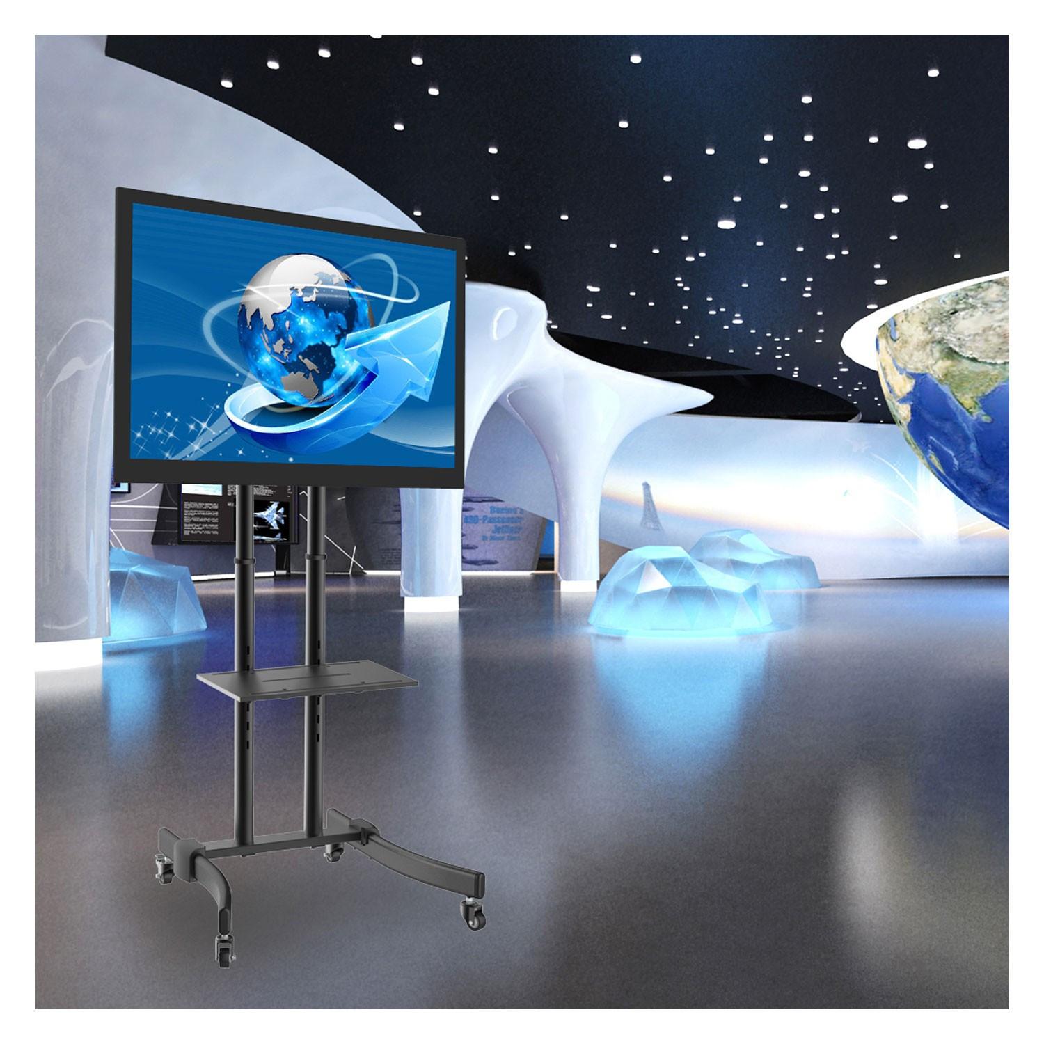 LogiLink  Supporto da terra con ruote TV 37-70" max 40kg Nero 