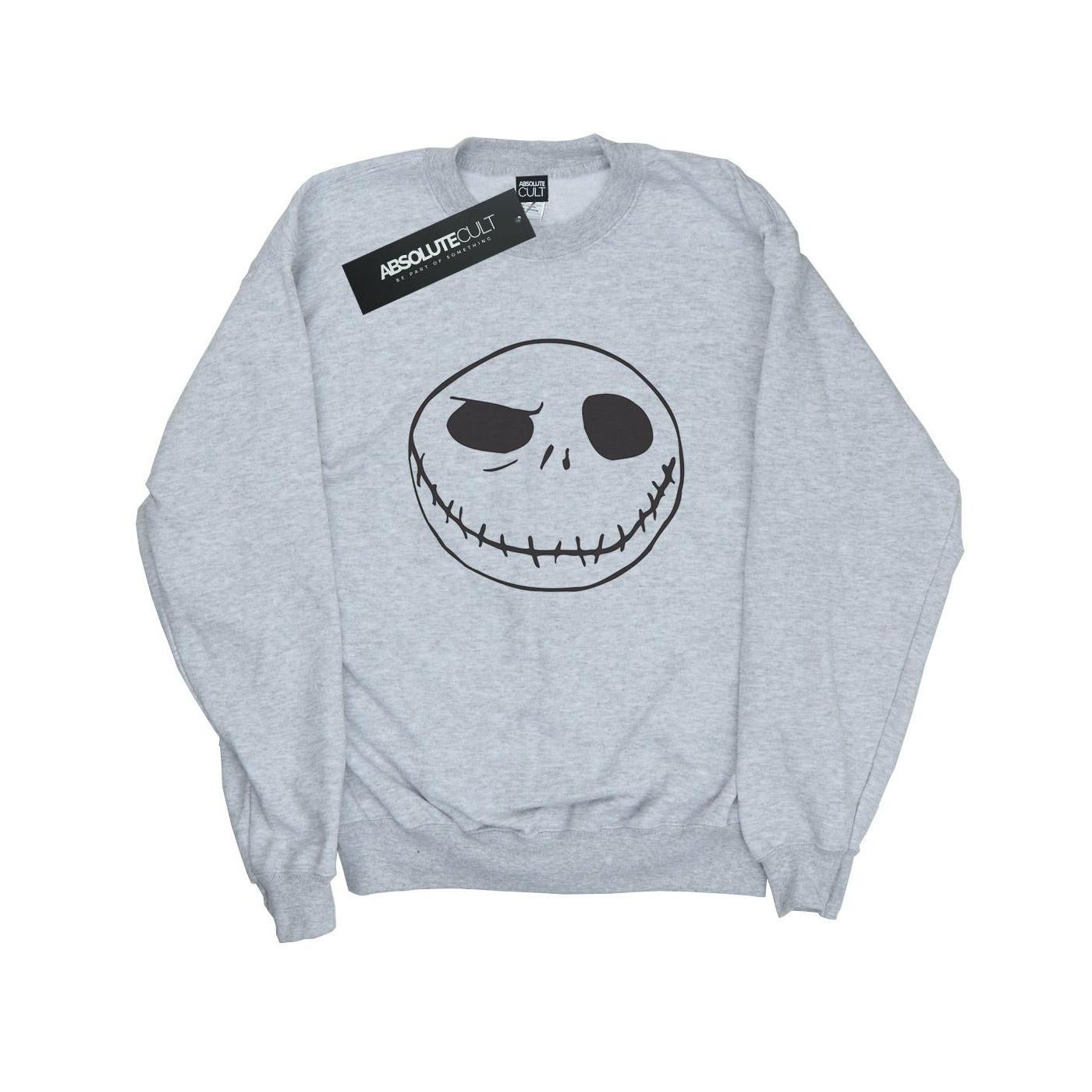 Disney  Nightmare Before Christmas Jack's Big Face Sweatshirt 