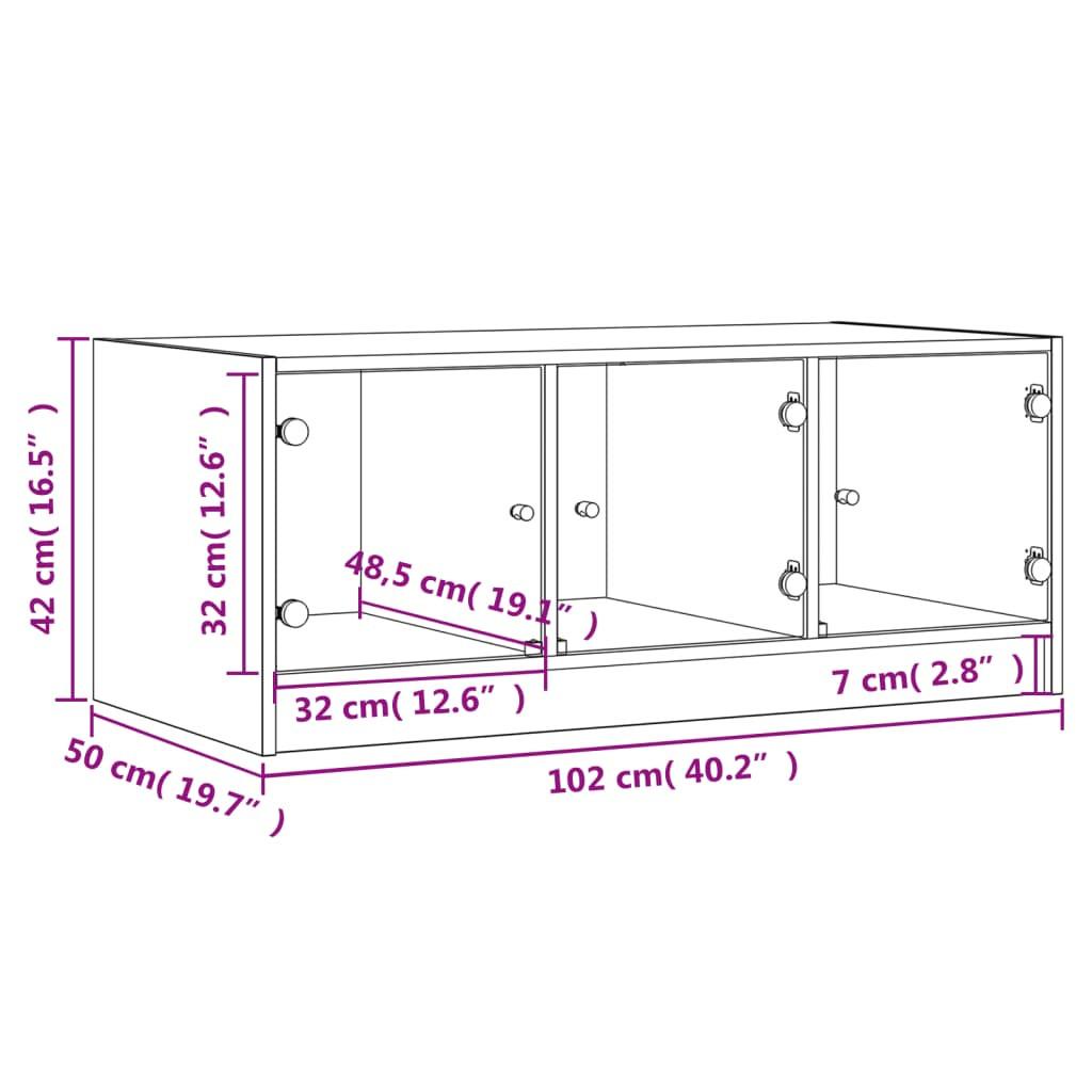 VidaXL Couchtisch holzwerkstoff  