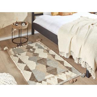 Beliani Tapis en Laine Boho ARALEZ  