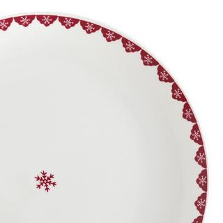 La Redoute Intérieurs 4er-Set flache Teller Flocnai  