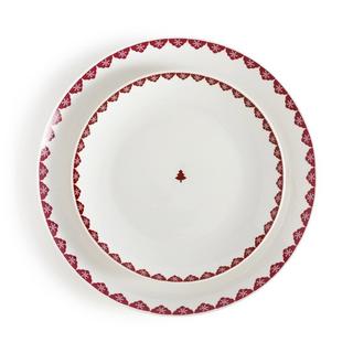 La Redoute Intérieurs 4er-Set flache Teller Flocnai  