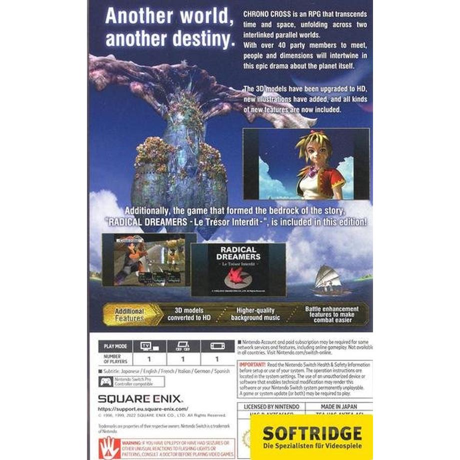 Square-Enix  Chrono Cross - The Radical Dreamers Edition -ASIA- 