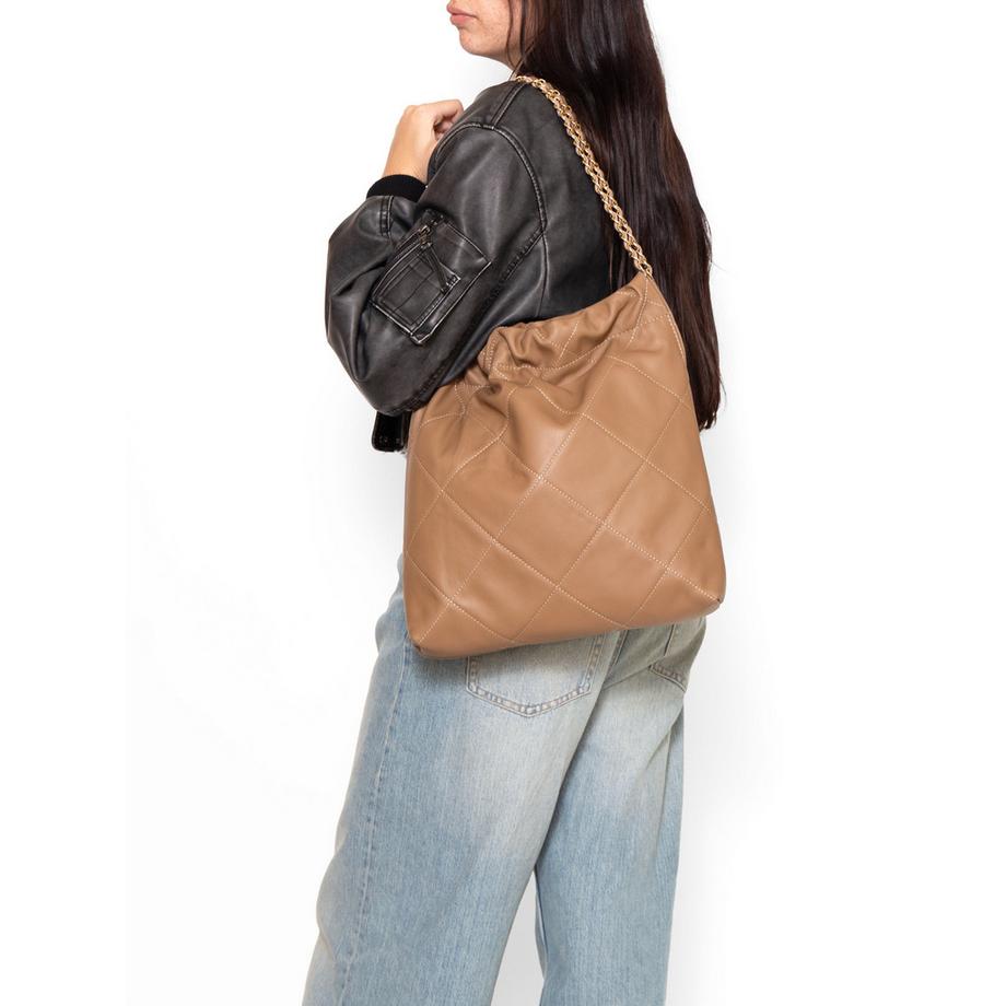 Gave Lux Sac d'épaule matelassé avec bandoulière chaîne  