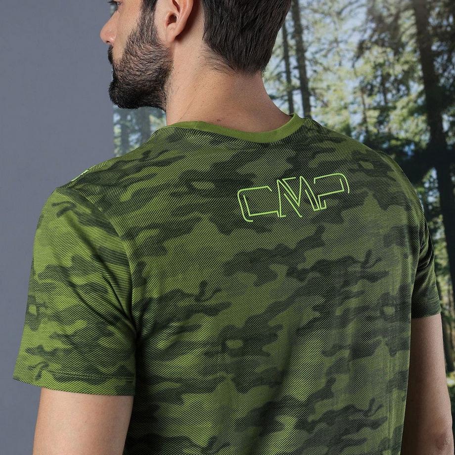 CMP Camouflage Print T-Shirt  