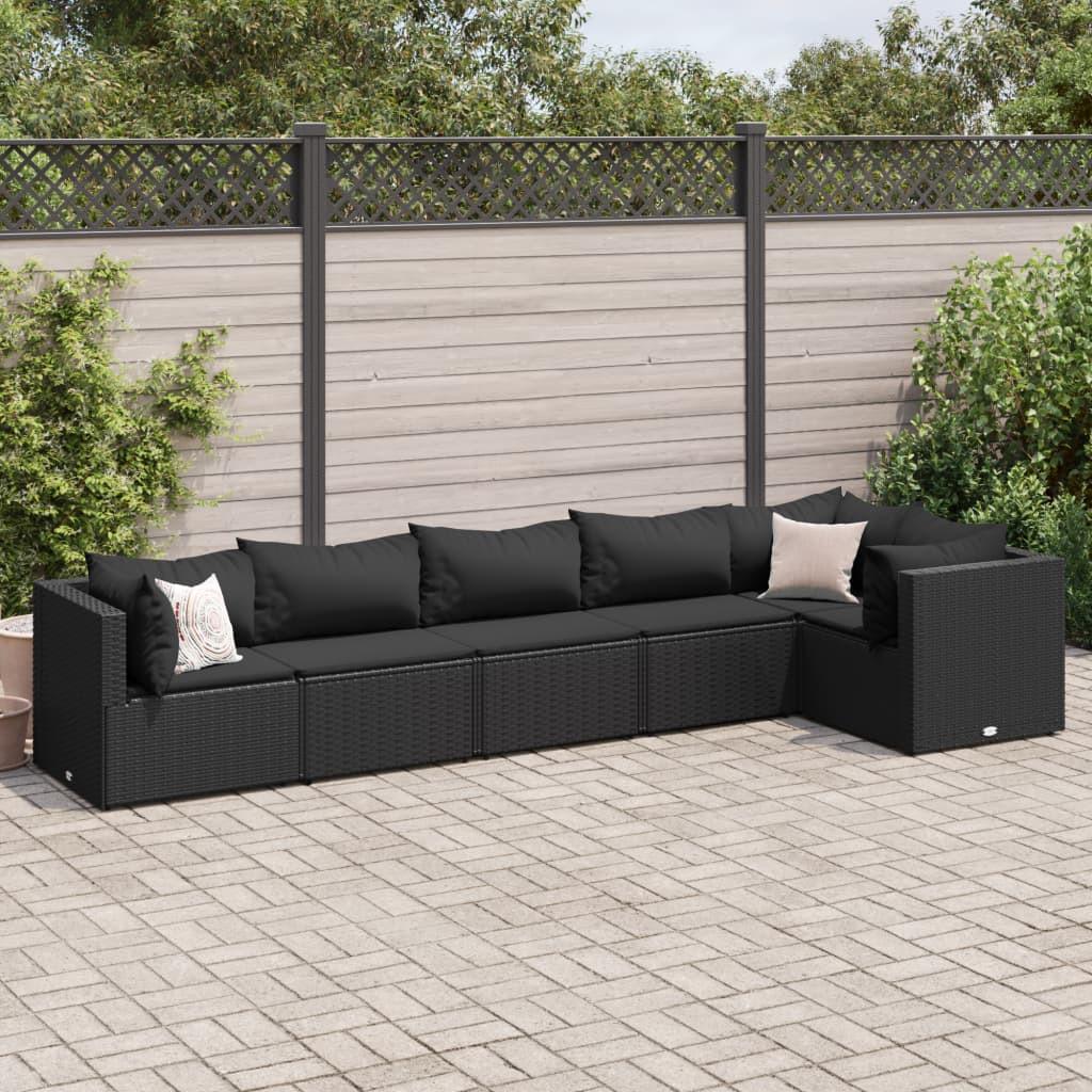 VidaXL Garten lounge set poly-rattan  