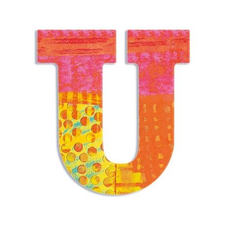 Djeco Buchstaben Pfau U  