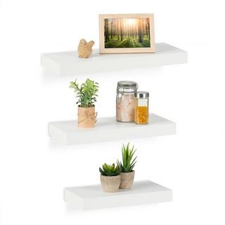 B2X Ensemble de 3 étagères murales  