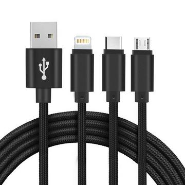 3-in-1 Multi USB-Kabel, Setty