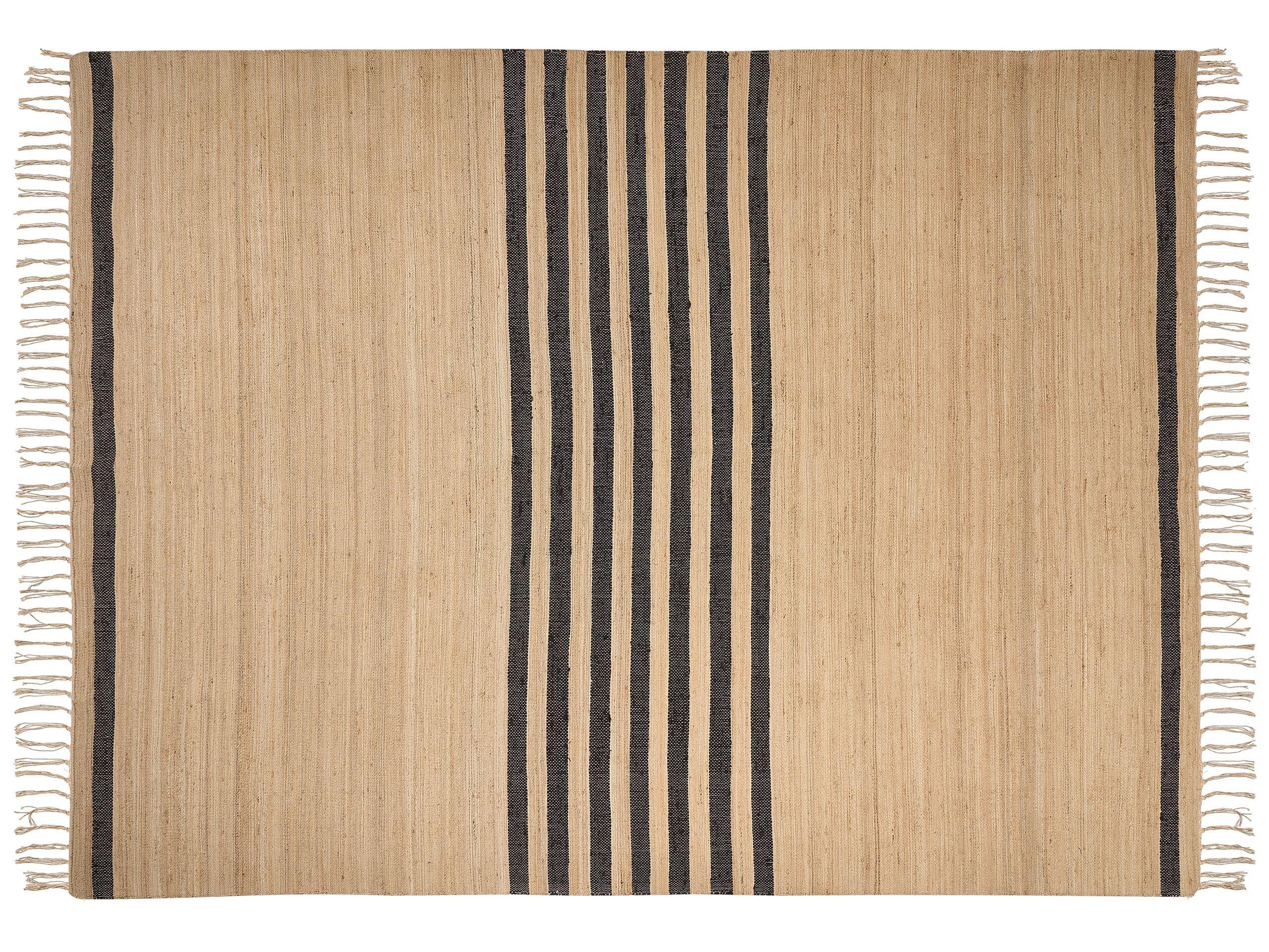 Beliani Tapis en Jute Boho ERICEK  