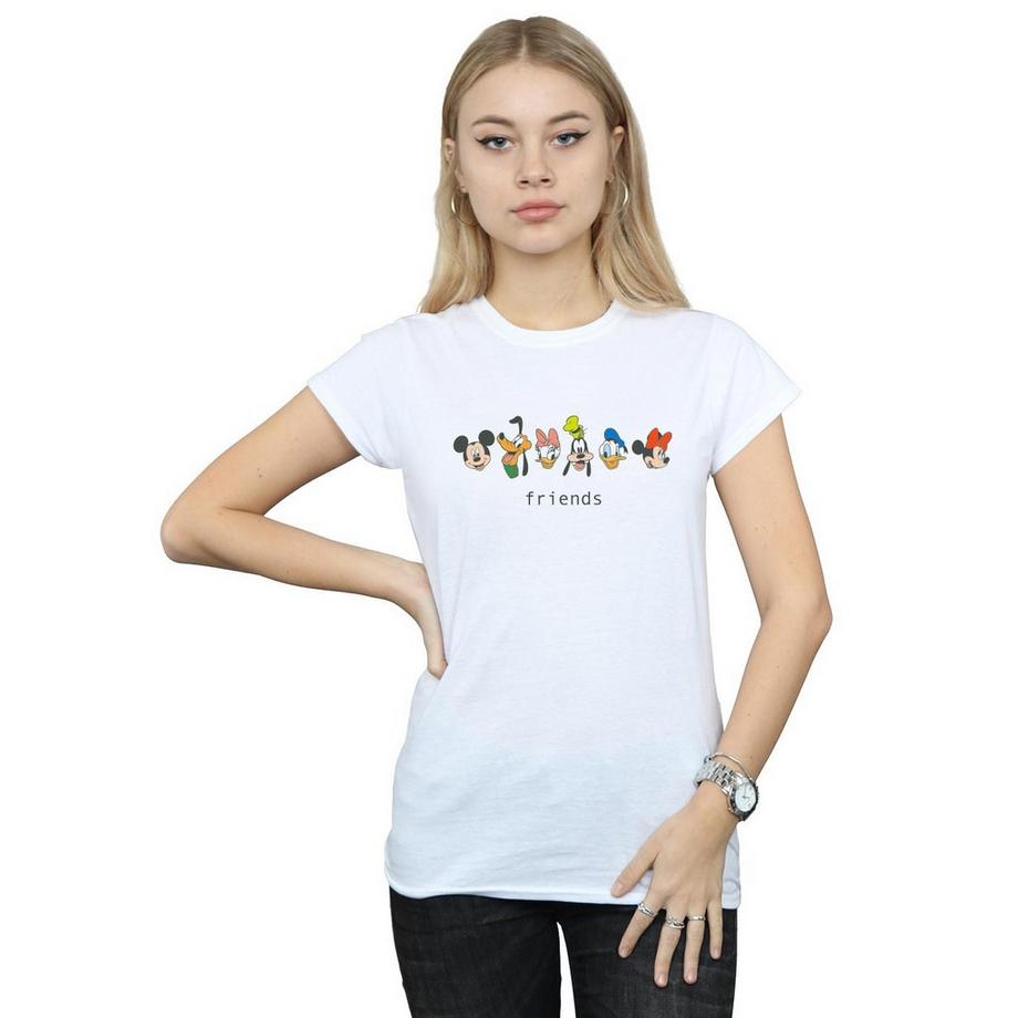 Disney Mickey Mouse And Friends T-Shirt Stampata  