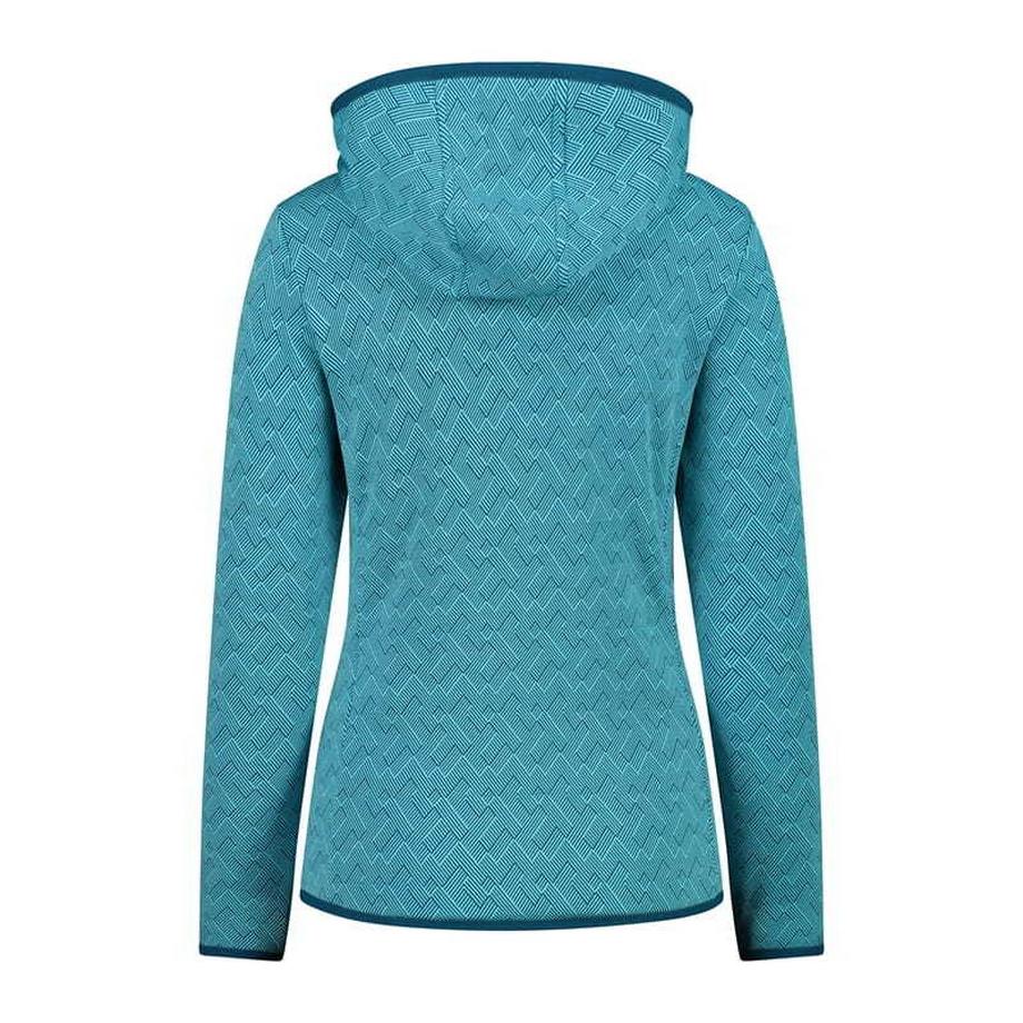 CMP Giacca in Pile Stretch con Cappuccio  