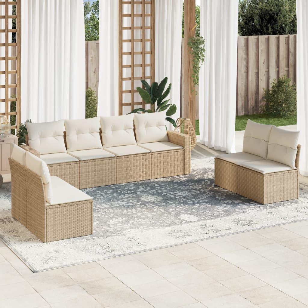 VidaXL Garten sofagarnitur poly-rattan  