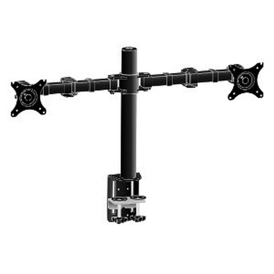 DUAL DESKTOP ARM CLAMP 10-30IN 100X100 HAS 10KG