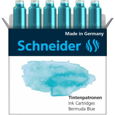 Schneider Schreibgeräte  Pastel cartuccia d'inchiostro 6 pz Originale Blu 