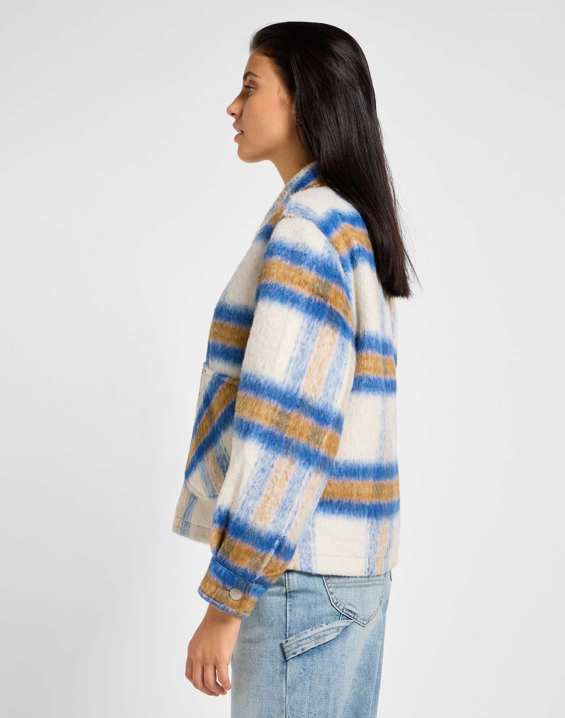 Lee Cropped Wolljacke  