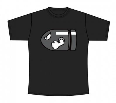 Bioworld  T-shirt - Nintendo - Bullet Bill 