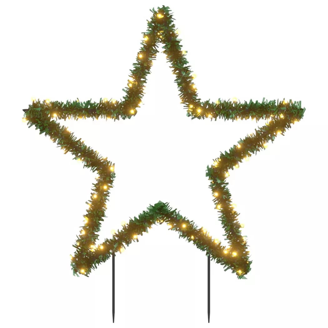 VidaXL - Décoration lumineuse de noël, One Size, Vert