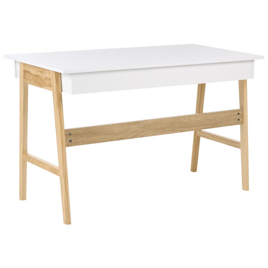 Beliani Table de bureau en Panneau de particules de bois  THESLAY  