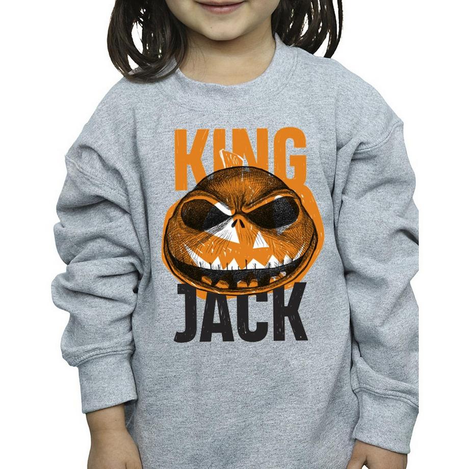 Disney  The Nightmare Before Christmas King Jack Sweatshirt 