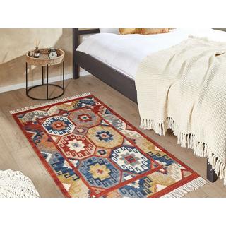 Beliani Tapis en Laine Traditionnel LUSARAT  