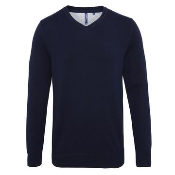 reichen VAusschnitt Pullover