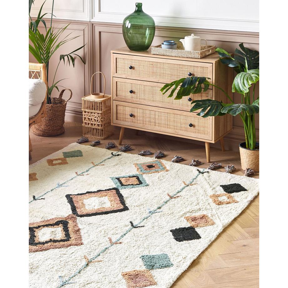 Beliani Tapis en Coton Cottage ESKISEHIR  