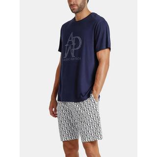 Admas  Pyjama Shorts T-Shirt Logo Soft 