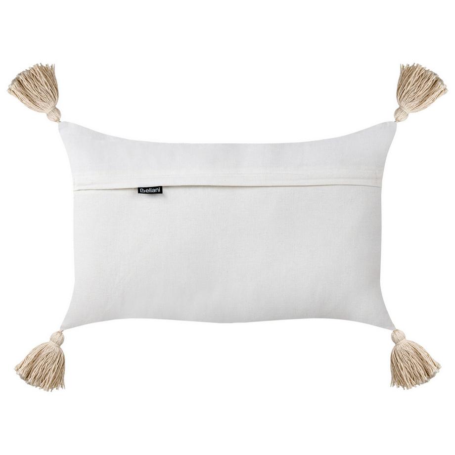 Beliani Lot de 2 coussins décoratifs en Coton  VALVARIA  