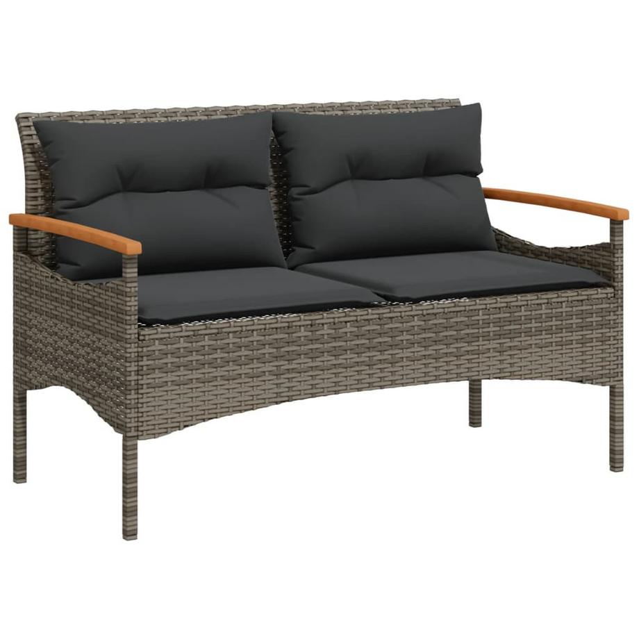 Banc de jardin rotin synthétique