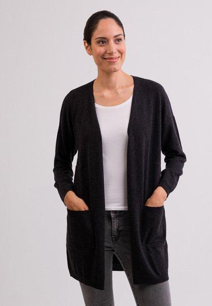 CASH-MERE.CH  Kaschmir Cardigan Long 