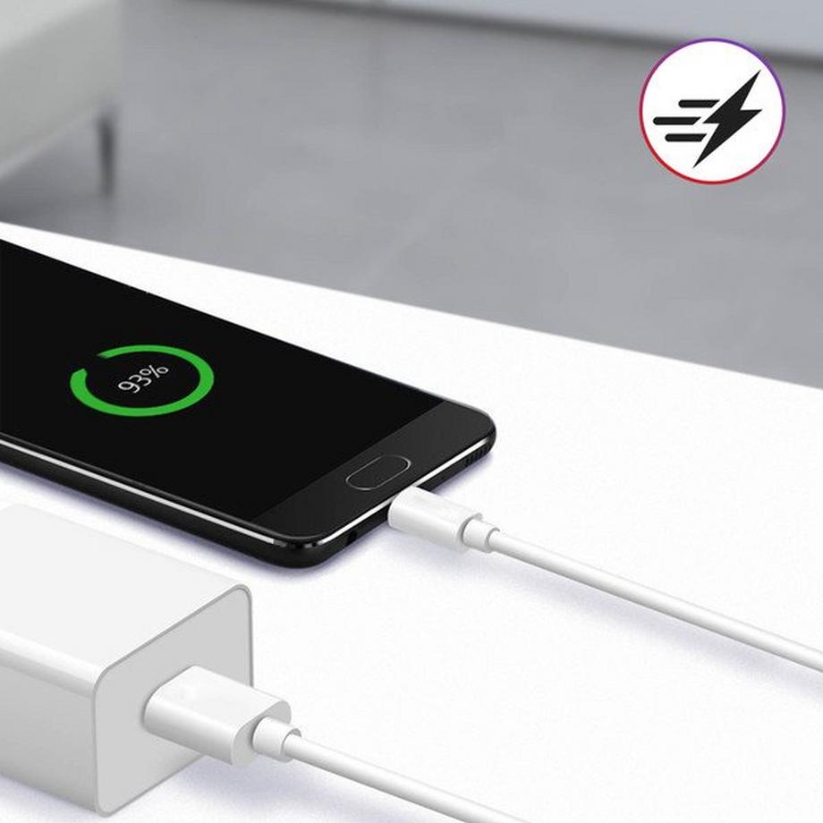 HUAWEI  Chargeur secteur Huawei Type C 1m Blanc 