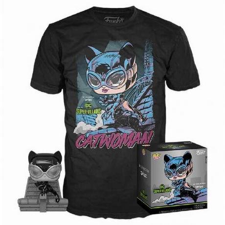 Funko  Funko Pop ! DC : Catwoman by Jim Lee + T-shirt (M) PTF 