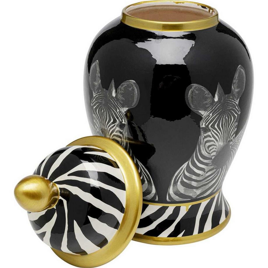 KARE Design Vase Zebra Visage 46  