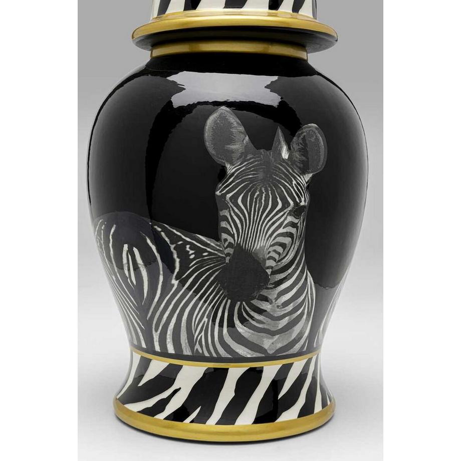 KARE Design Vase Zebra Visage 46  