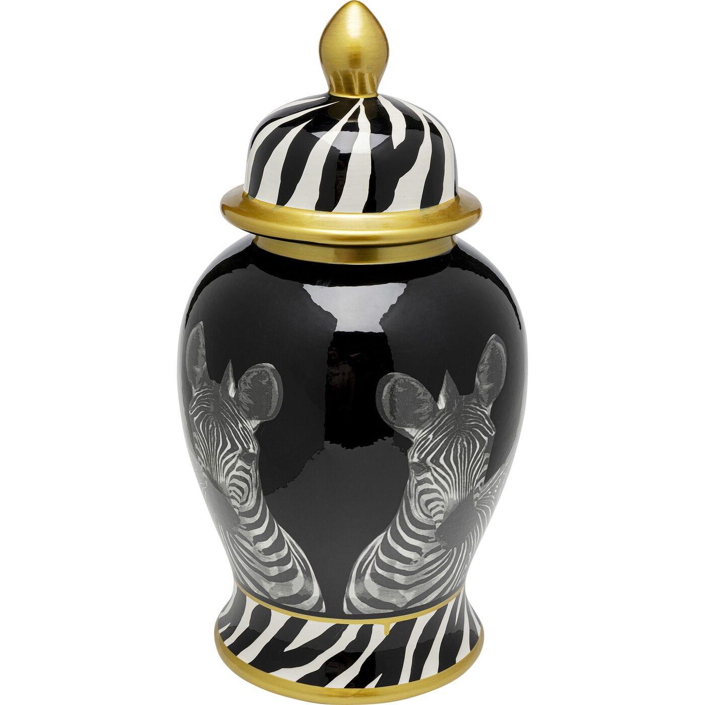 KARE Design Vase Visage De Zèbre 46  