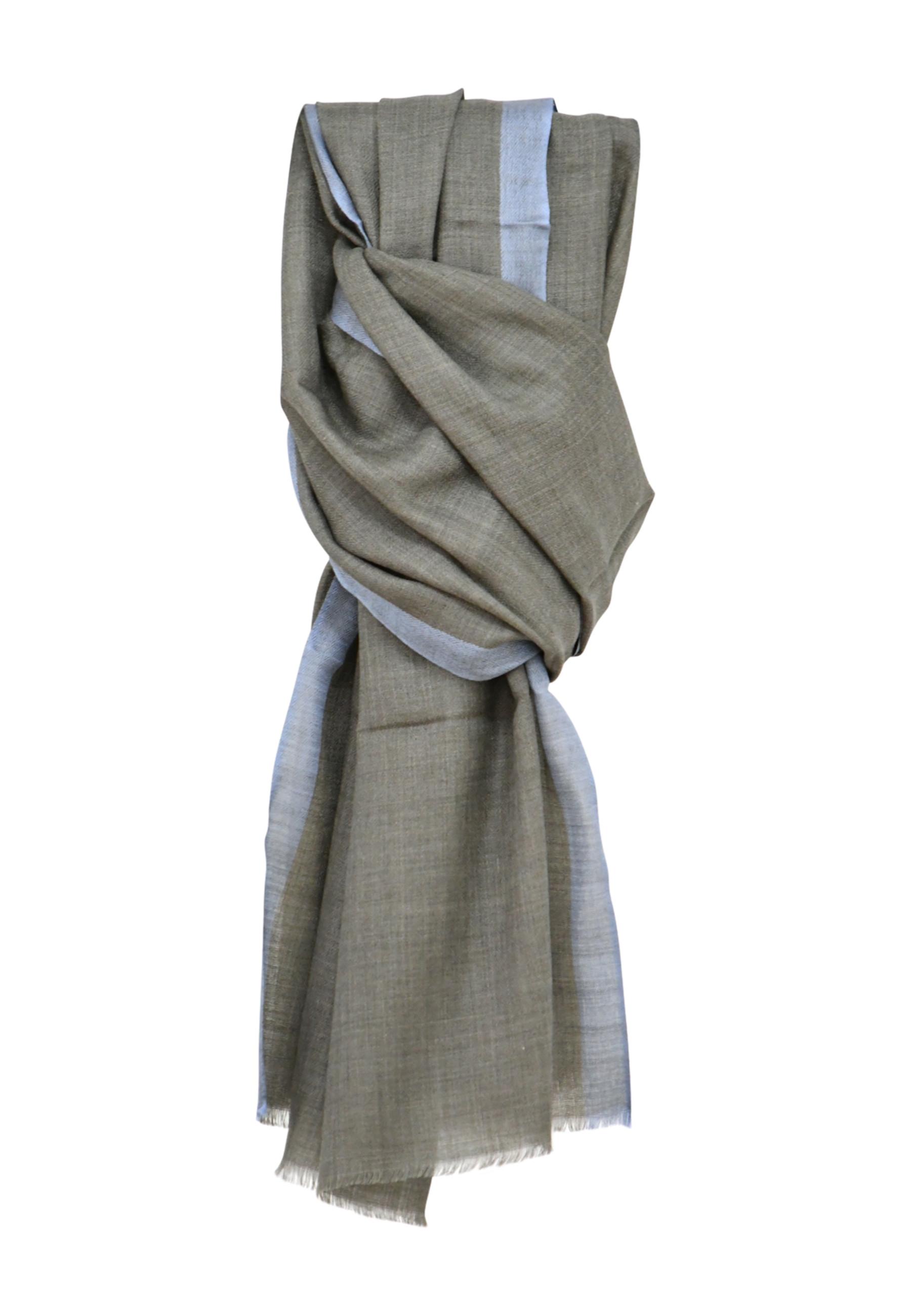 Blue Chilli Wollschal Schlichtes Design  