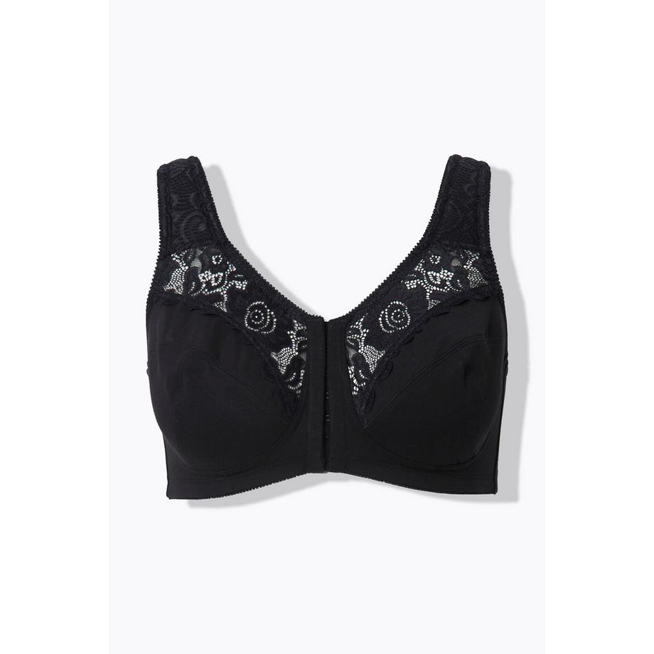 Ulla Popken Reggiseno sostenitivo senza ferretto Cotone  