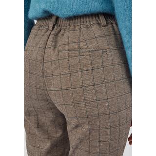 Damart  Pantalon maille enfilable à carreaux 