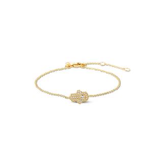 PHANTASYA  Hand der Fatima Armband 1500 Vergoldet 