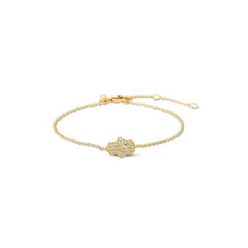 Hand der Fatima Armband 1500 Vergoldet