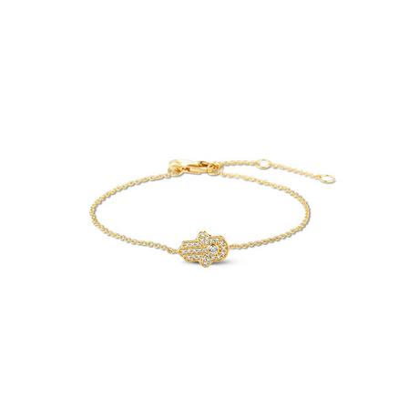 PHANTASYA  Hand der Fatima Armband 1500 Vergoldet 