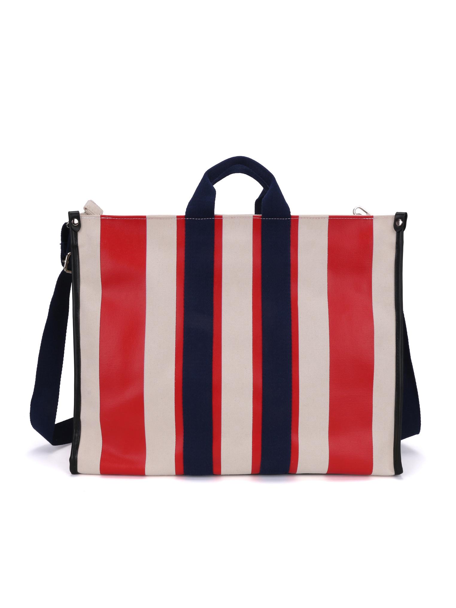 ALV by Alviero Martini Sac Cabas Rayé  